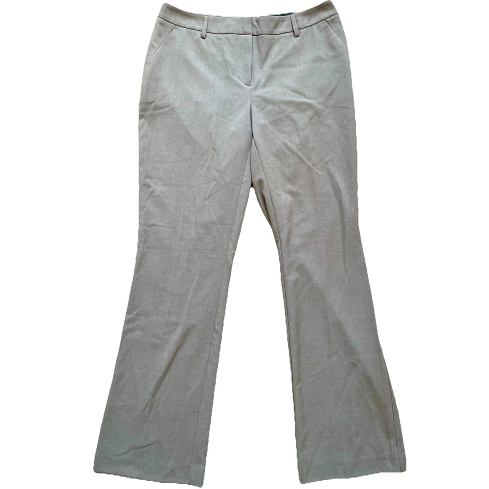 NWT Apt. 9 Women's Mid Rise Dress Pants Trousers Curvy Bootcut Gray, Size 8